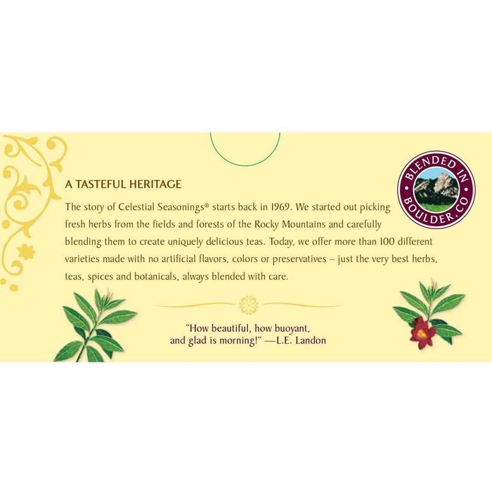 Celestial Seasonings Sweet Harvest Pumpkin Black Tea, 20 Count N50