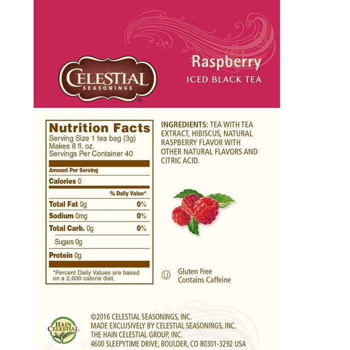 Celestial Seasonings Sweet Harvest Pumpkin Black Tea, 20 Count N70