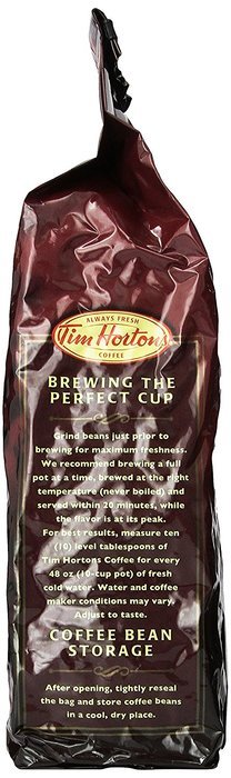 Tim Hortons Arabica Medium Roast Coffee, 32.8 Oz Can N4