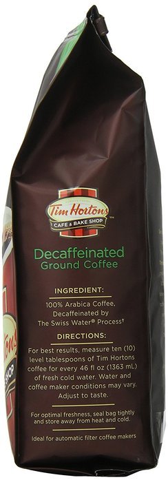 Tim Hortons Arabica Medium Roast Coffee, 32.8 Oz Can N8