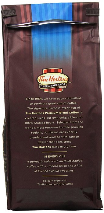 Tim Hortons Arabica Medium Roast Coffee, 32.8 Oz Can N13