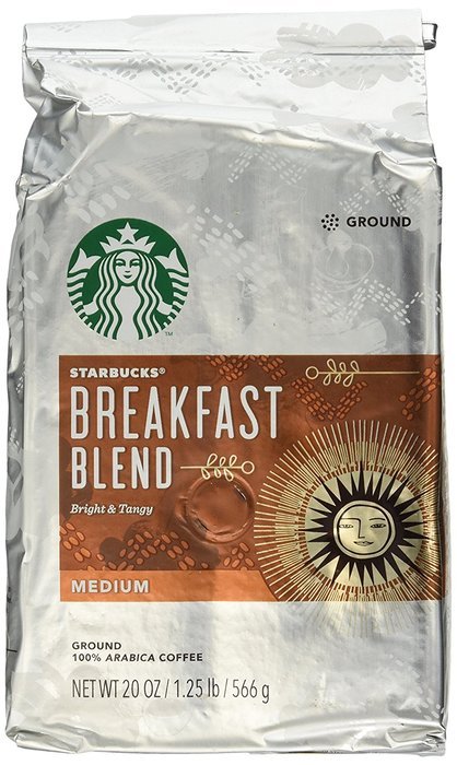 Starbucks Medium Breakfast Blend Ground Coffee 20 oz.