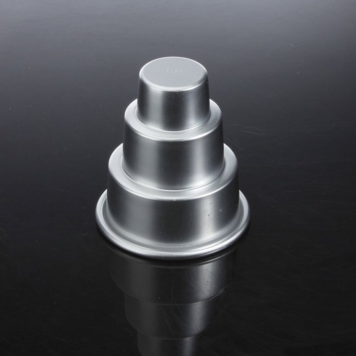 DIY Mini 3-Tier Cupcake Pudding Chocolate Cake Mold Baking Pan Mould Party