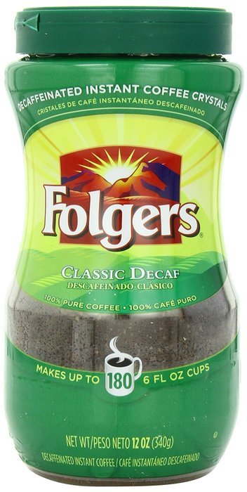 Folgers Classic Roast Instant Coffee, 8 Ounce (Pack of 3) N7