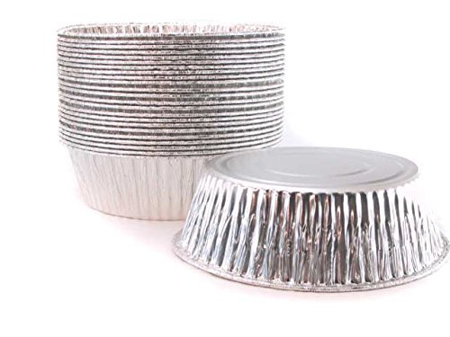 Disposable Aluminum Extra Deep 10" Round All Purpose Baking Pan #1600 (10) N2