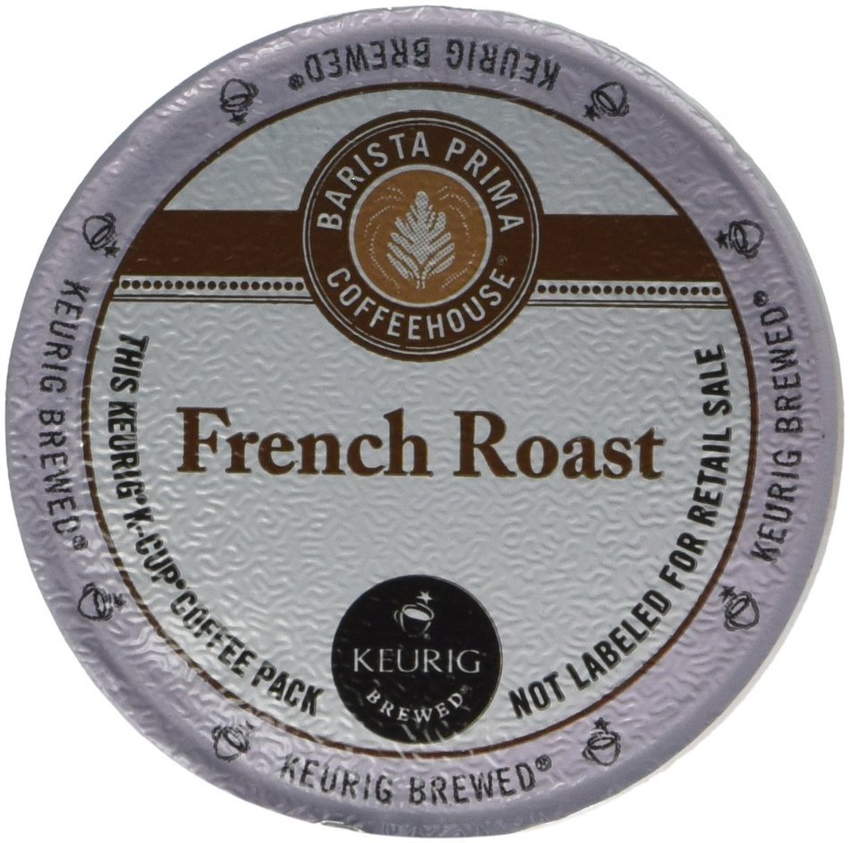 Barista Prima Coffeehouse FRENCH ROAST 48 K-Cups for Keurig Brewers