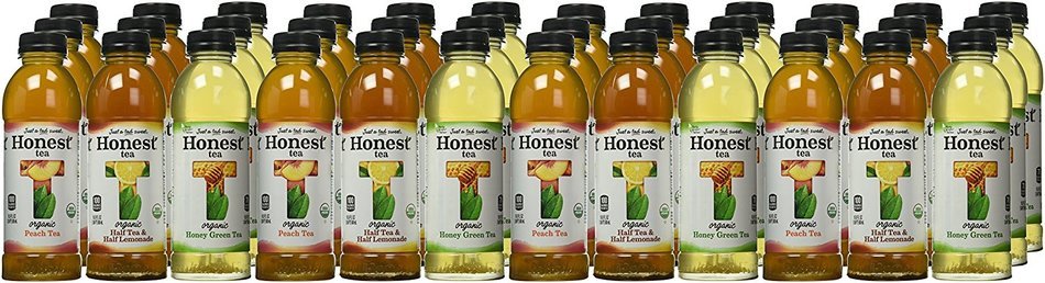 HONEST Tea, Brewed Organic Tea Variety Pack, 16.9 fl oz (Pack of 12) N2