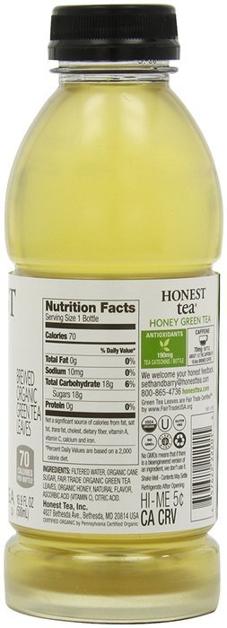 HONEST Tea, Brewed Organic Tea Variety Pack, 16.9 fl oz (Pack of 12) N20
