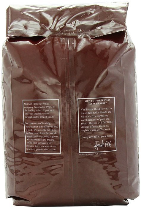 Jeremiah's Pick Coffee Kona Blend, Whole Bean Coffee, 5-Pound Bag N2