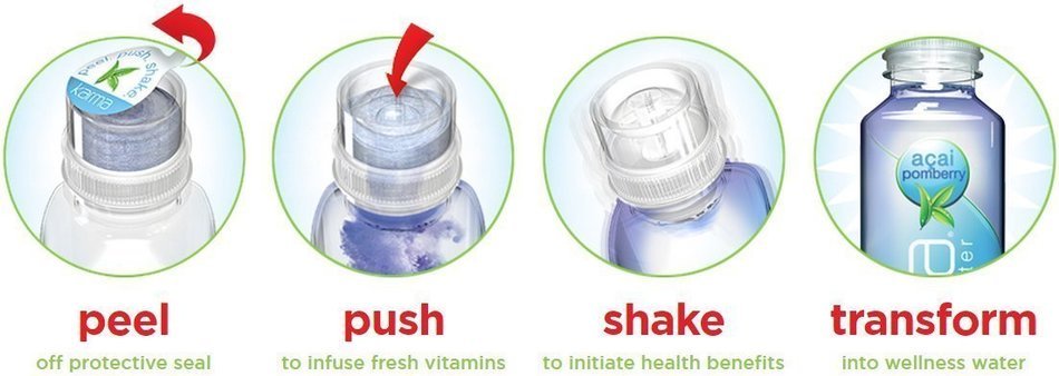 Karma Wellness Water, Passionfruit Green Tea, 18 Ounce (12 Count) N3