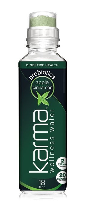 Karma Wellness Water, Passionfruit Green Tea, 18 Ounce (12 Count) N11