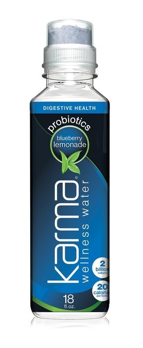 Karma Wellness Water, Passionfruit Green Tea, 18 Ounce (12 Count) N12