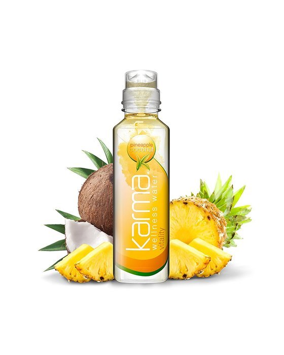 Karma Wellness Water, Passionfruit Green Tea, 18 Ounce (12 Count) N14