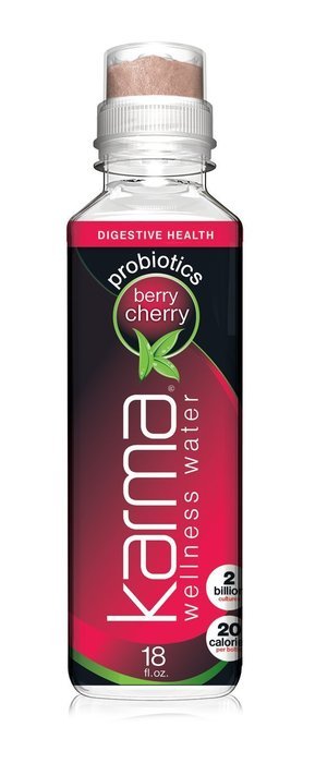 Karma Wellness Water, Passionfruit Green Tea, 18 Ounce (12 Count) N19