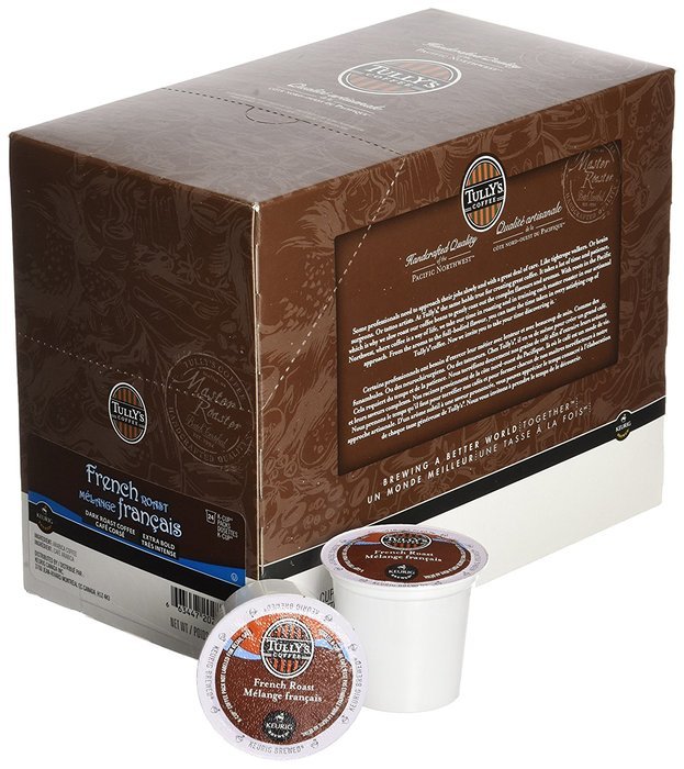 Tully's French Roast K-cups, 80-Count N3