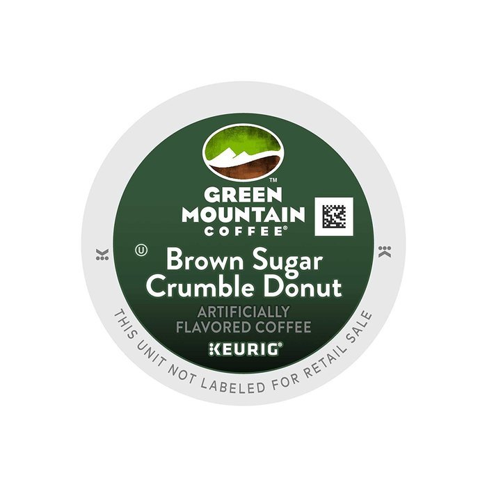 Green Mountain Coffee Brown Sugar Crumble Donut, Keurig K-Cups,12 Count, (Pack of 6) N3