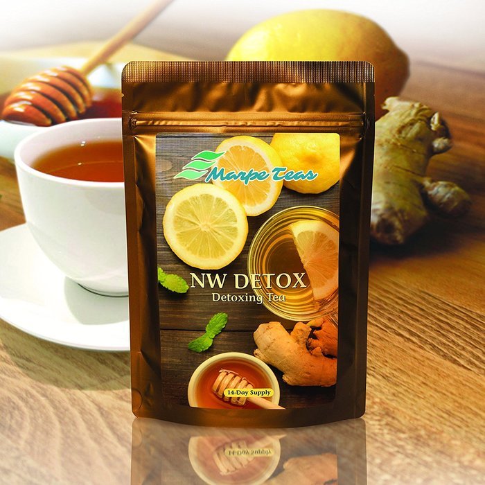 NW Detox Tea 14 Day &ndash; Natural Weight Lose Tea | Iaso Tea | Flat Tummy Tea | 100% Organic Premium Cleansing Tea...