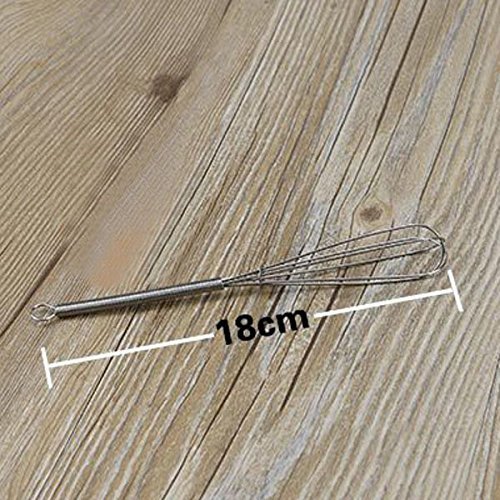 ASDOMO Manual Kitchen Stainless steel Egg Beaters Whisk Mixer Cream Baking Blender Whip Cream Whipper Premium... N2