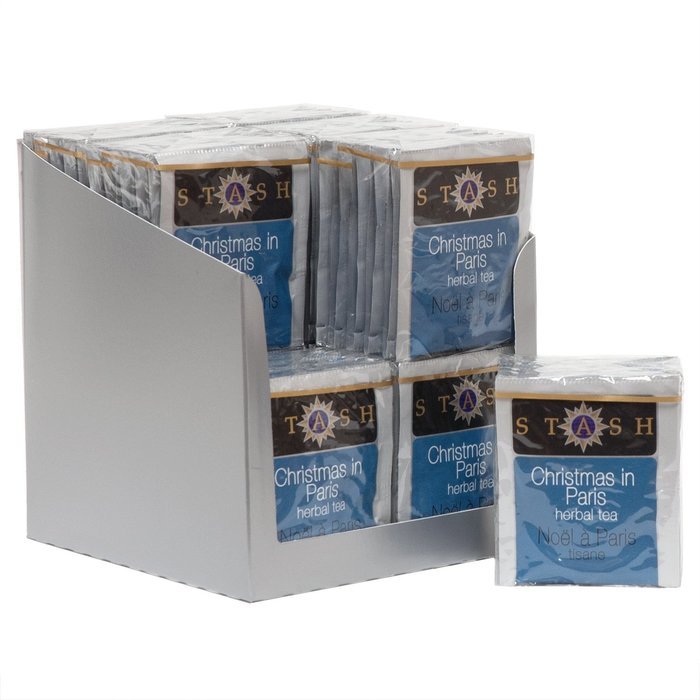 Stash Tea Teabags, Christmas In Paris, 10 Count (Pack of 12)
