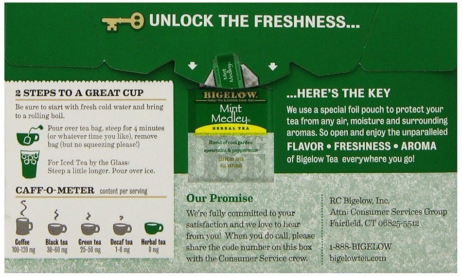 Bigelow Constant Comment Tea, 20-Count Boxes (Pack of 6) N13