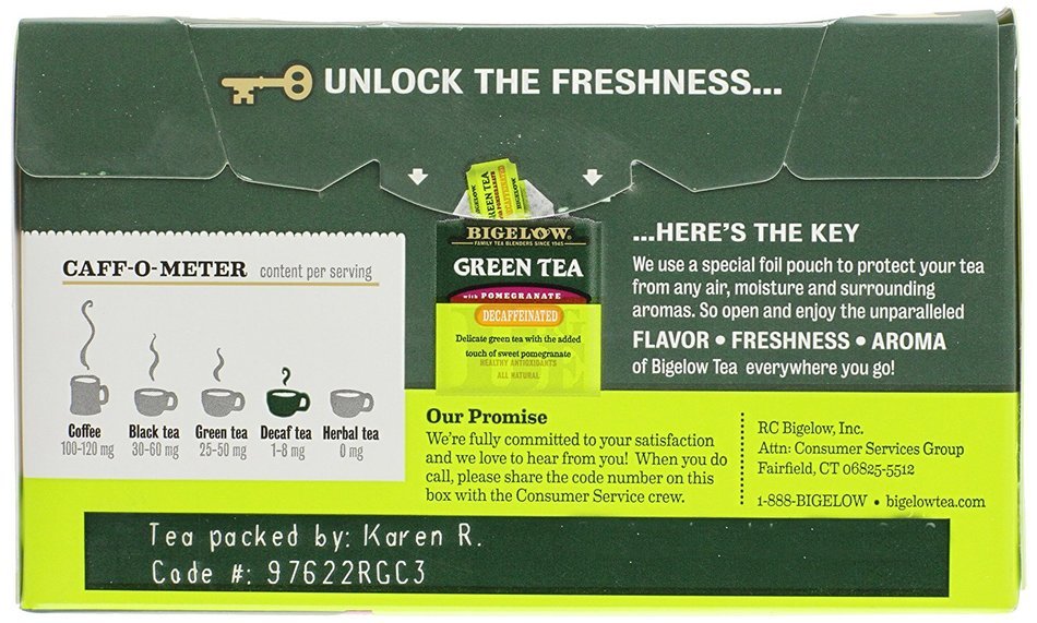 Bigelow Constant Comment Tea, 20-Count Boxes (Pack of 6) N30