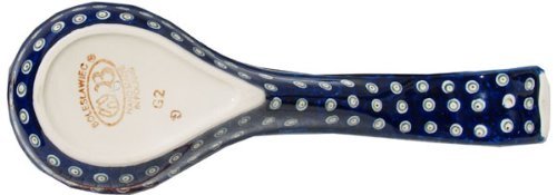 Polmedia Polish Pottery Spoon rest 12" #GU1178-166A Zaklady Ceramiczne H3392C N4