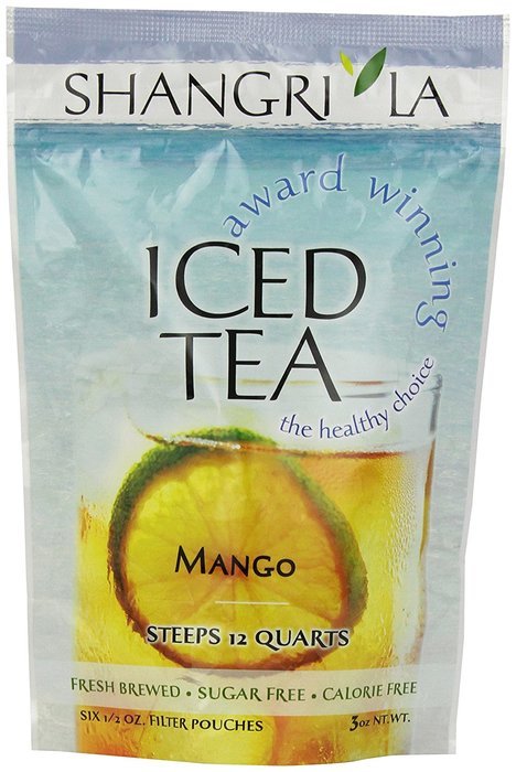 Shangri La Tea Company Iced Tea, Tropical Passion, 6 Count, (3 Oz Total) N9