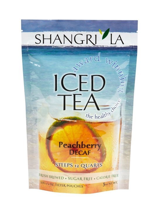 Shangri La Tea Company Iced Tea, Tropical Passion, 6 Count, (3 Oz Total) N13