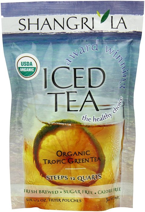 Shangri La Tea Company Iced Tea, Tropical Passion, 6 Count, (3 Oz Total) N26