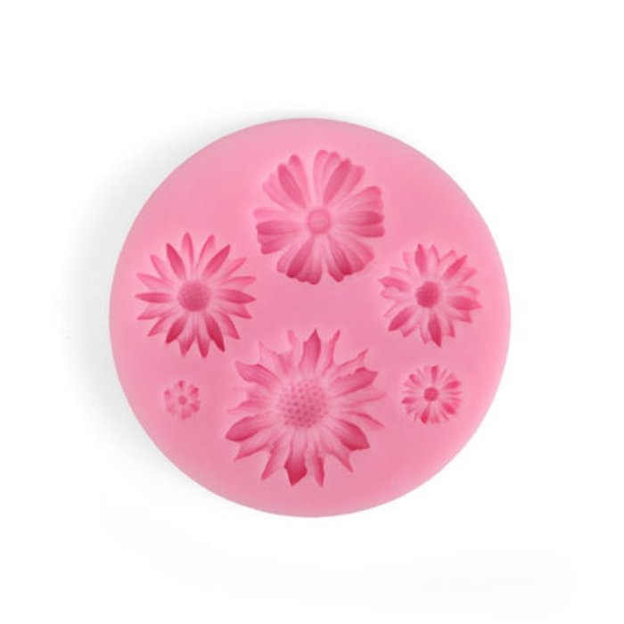 MATE 3D Flower Silicone Mold Fondant Cake Decorating Chocolate Sugarcraft Mould DIY