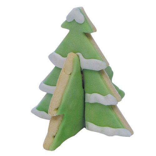 R & M Industries International 3-D 6 Christmas Shapes Cookie Cutter Set, Multicolor N8