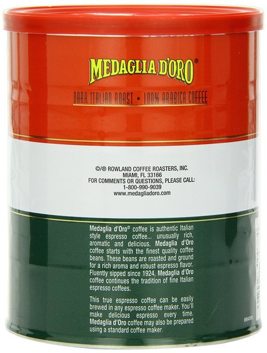 Medaglia D'Oro Italian Roast Espresso Coffee, 10 Ounce (Pack of 12) N3