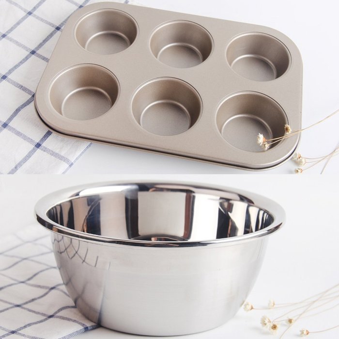 Lavinrose Set of 7 - Easy Baking Non Stick Oven Tray Sets - Carbon Steel N3