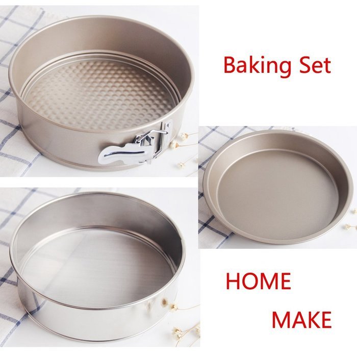 Lavinrose Set of 7 - Easy Baking Non Stick Oven Tray Sets - Carbon Steel N5
