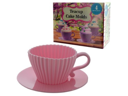 Wholesale Teacup Cake Molds - Set of 16, [Kitchen & Dining, Bakeware]