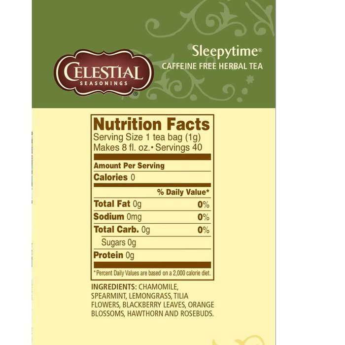 Celestial Seasonings Sleepytime Herbal Tea, 40 Count (Pack of 6) N3