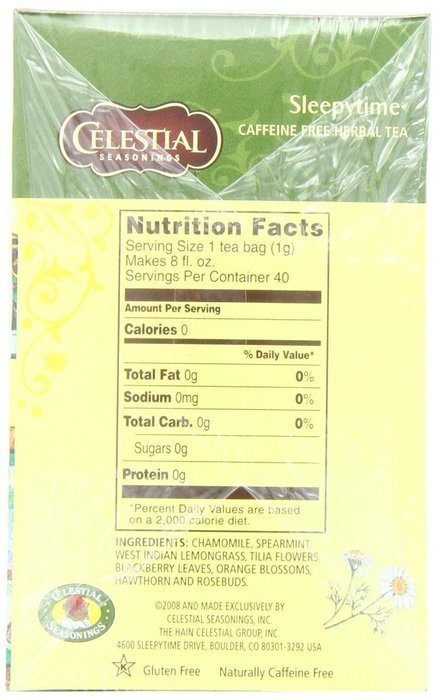 Celestial Seasonings Sleepytime Herbal Tea, 40 Count (Pack of 6) N7
