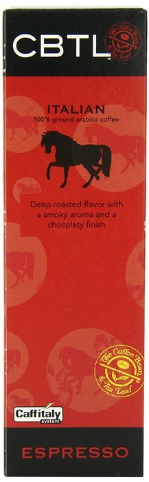 CBTL Italian Espresso Capsules By The Coffee Bean & Tea Leaf, 10 Count Box N2