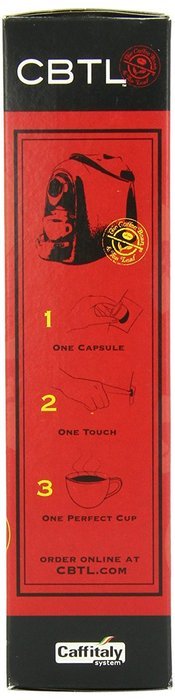 CBTL Italian Espresso Capsules By The Coffee Bean & Tea Leaf, 10 Count Box N4