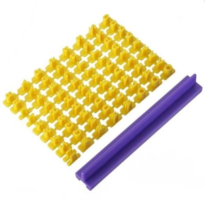 Cake & Cookie Cutters English Letter Biscuit Cake Cutter Fondant Cookie Mould Stamp N3