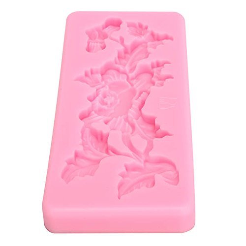 "dipshop Carving Silicone Fondant Mold Cake Decorating Mould Gumpaste Sugarpaste Mold FDA LFGB" shopping N3