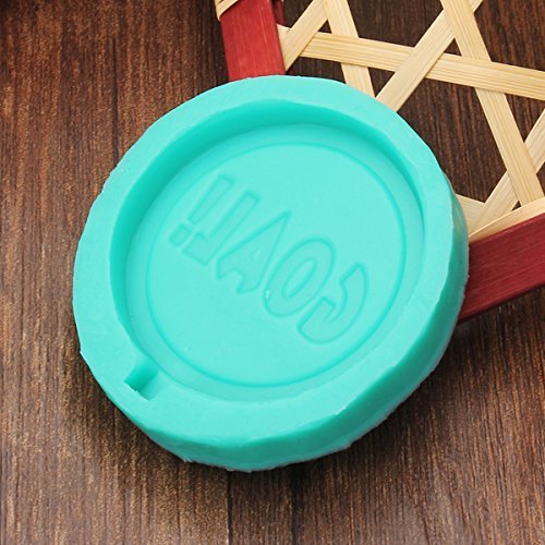 "Coin Shape Goal Silicone Lace Mold Love Sugar Craft Fondant Cake Decorating Tools" shopping N2