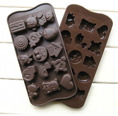 15 Holes Pig House Animal Cherry Silicone Chocolate Mold Ice Candy Cake Decorating Cake Cooking Tools Ice Modelling... N2