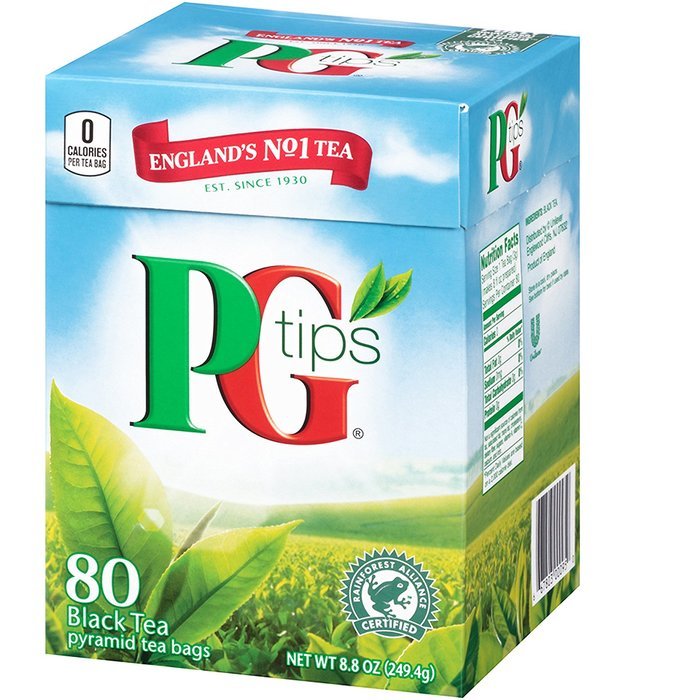 PG Tips Black Tea Pyramids, 80 Count N2