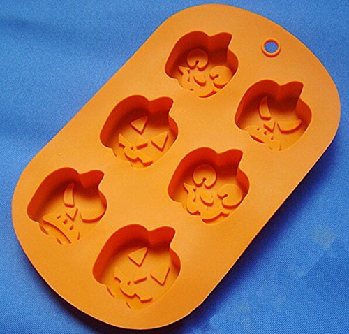 6 Cavity Flowers Silicone Non Stick Cake Bread Mold Chocolate Jelly Candy Baking Mould N4