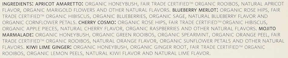 Tea Fort&eacute; HERBAL RETREAT Single Steeps Organic Herbal Tea Loose Leaf Tea Sampler, 15 Single Serve Pouches, Relaxation... N5