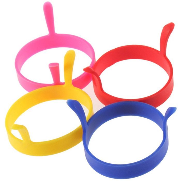 Beauty Clubs Safety and Environmental Protection Silicone Cake Model Egg Poach Ring Mould