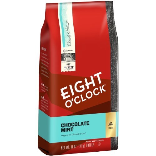 Eight O'Clock Chocolate Mint Ground Coffee, 11 Ounce