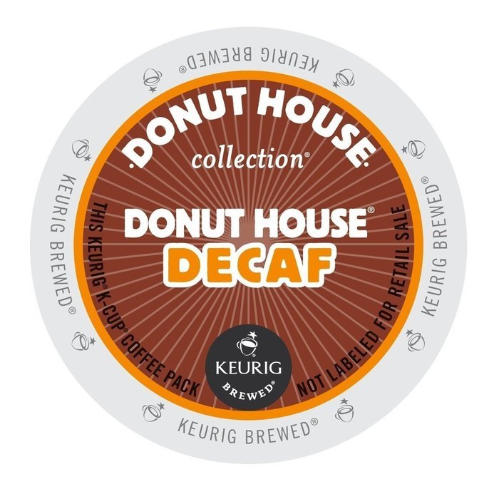 Donut House Collection, Donut House Decaf, K-Cup Portion Pack for Keurig K-Cup Brewers (Pack of 96)