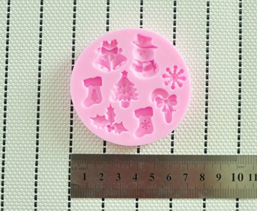 Beautiful Christmas silicone mold,Fondant Cake Decorating Tools,forma de silicone,Silicone Cake Mold